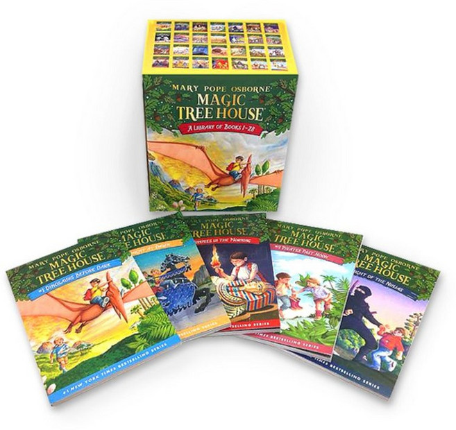 LANGUAGE WORLD Magic Tree House 1-28 Boxed Set 174542, none