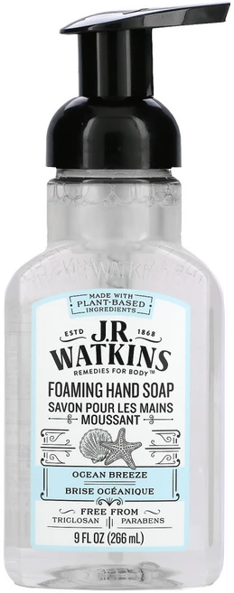 J R Watkins 포밍 핸드 소프 오션 브리즈 266ml(9fl oz) 3팩, 266ml - 쿠팡