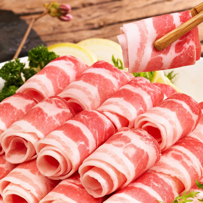 [4팩이상 떡갈비증정] 대패 삼겹살 300g+300g, 1개, 300g+300g.