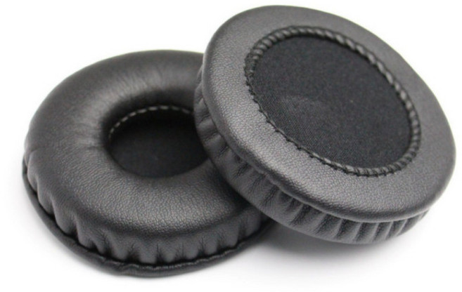 소니 WH CH500 CH510 CH520 쿠션 헤드폰 헤드셋 커버 이어 패드 호환 스펀지, 1세트, 블랙