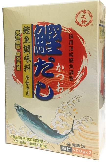 味之軒 鰹魚調味料 (餐飲專用), 1個
