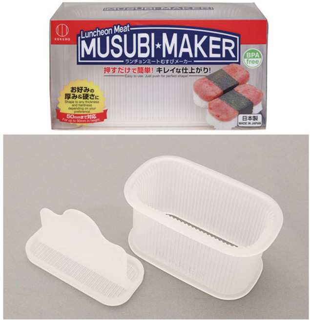 코쿠보 하와이안 무스비 사각김밥 주먹밥틀, 1개