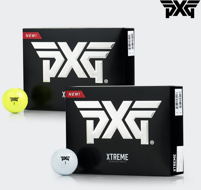 [카네정품] PXG 익스트림 투어투어X 우레탄 골프공 3피스, TOUR_옐로우