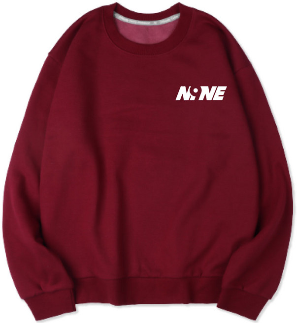 벤힛 NINE 세미 오버핏 특양면 빅사이즈 맨투맨