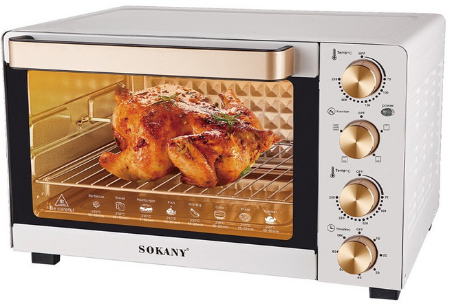 SOKANY 烤麵包機烤箱 SK-450 1700W 50L, 50L電烤箱