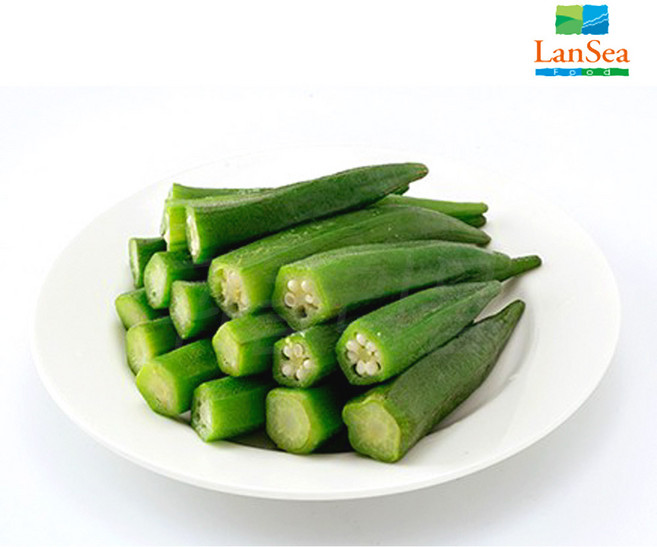 [퀴클리몰] 랜시 냉동 오크라 1kg, 1개, 1L