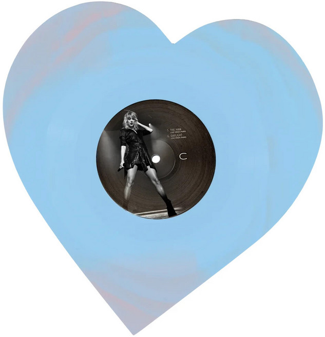 (수입 LP) Taylor Swift Lover Live From Paris (2 Heart Shaped Vinyl) New Sealed, (수입 LP) Taylor Swift Lover Liv