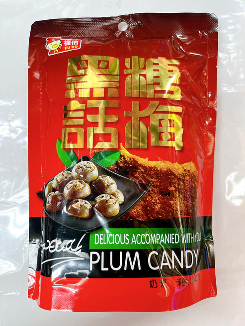 福伯 脆梅話梅 150克 奶素, 150g, 1個