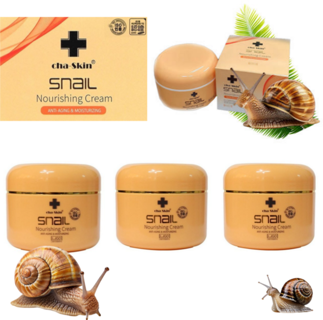 [피부보약] 달팽이 영양크림 수분 탄력 고보습 재생크림, 3개, 110g