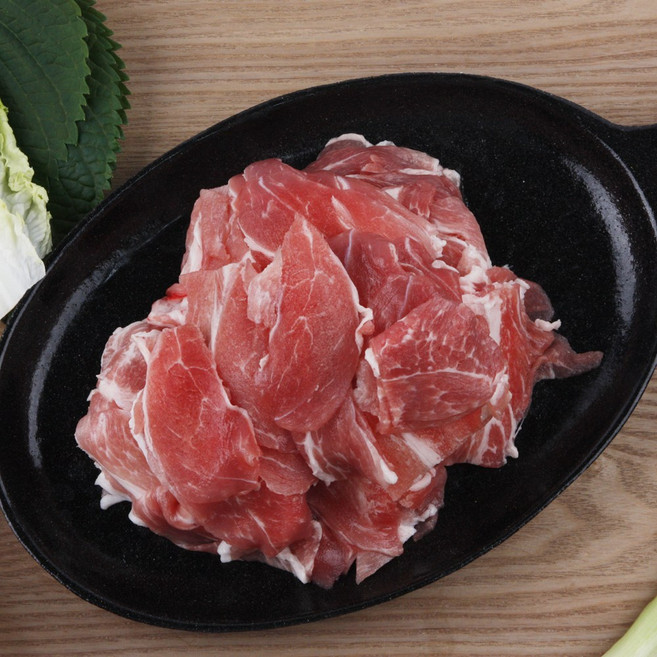 가야촌 한돈 냉장 뒷다리살 (지방없음), 5개, 냉동불고기용