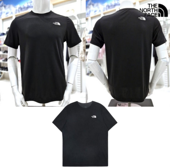 [국내매장판] 노스페이스 남성용 반팔 티셔츠