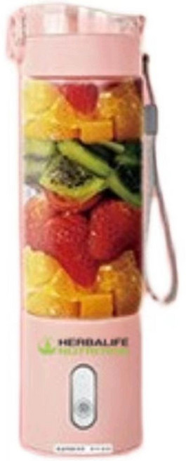 무선 킹콩 파워블렌더 핸드 소형 블렌더 휴대용 싸이클론 보틀 블랜더 텀블러 미니 믹서기 쉐, A. 버튼 핑크