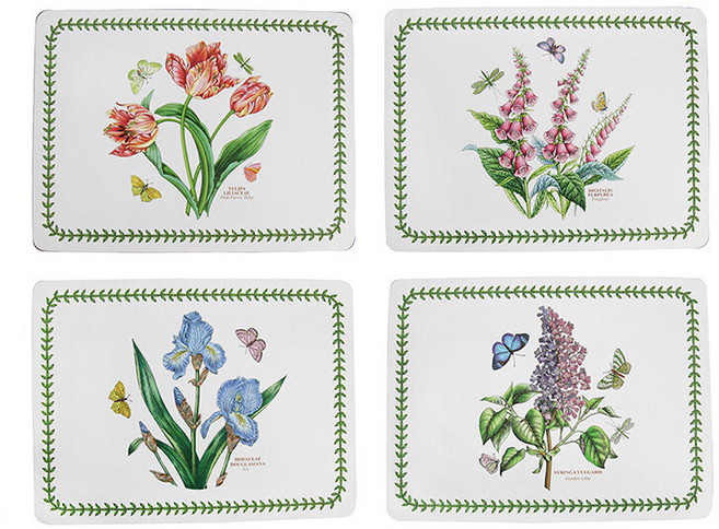 포트메리온 보타닉가든 플레이스 매트 대 4p, 40x30cm, 1개