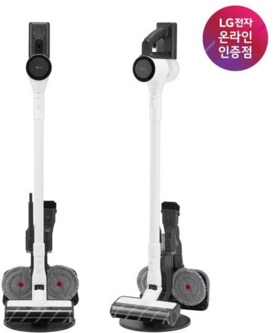 (LG전자) 코드제로 A5 무선청소기 AS527HA (물걸레 흡입구), 에센스 화이트