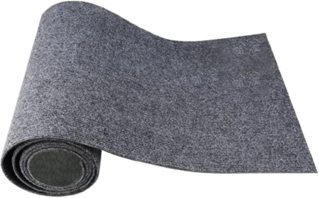 POTTI 고양이 스크래쳐 소파 벽부착형 카페트 매트, 1개, S다크그레이