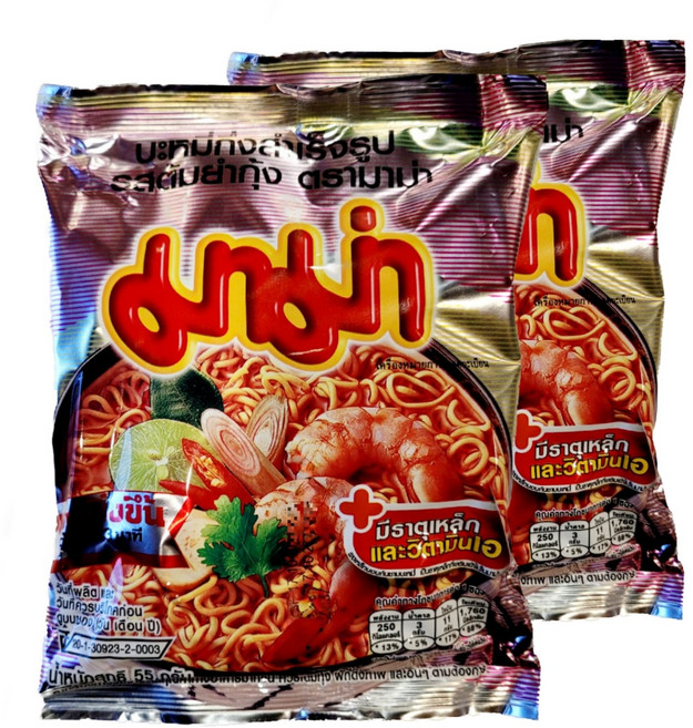 태국 마마 새우 톰얌 라면 2개