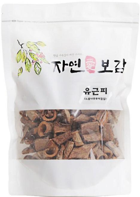 국산 100% 유근피 느릅나무껍질 느릅나무 뿌리껍질 비염, 2개, 300g