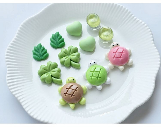 [바닐라제이] 네잎클로버 거북이 파츠 11p