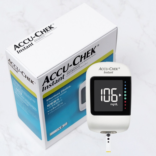 아큐첵 인스턴트 혈당계, 1개, Accu-Chek Instant kit