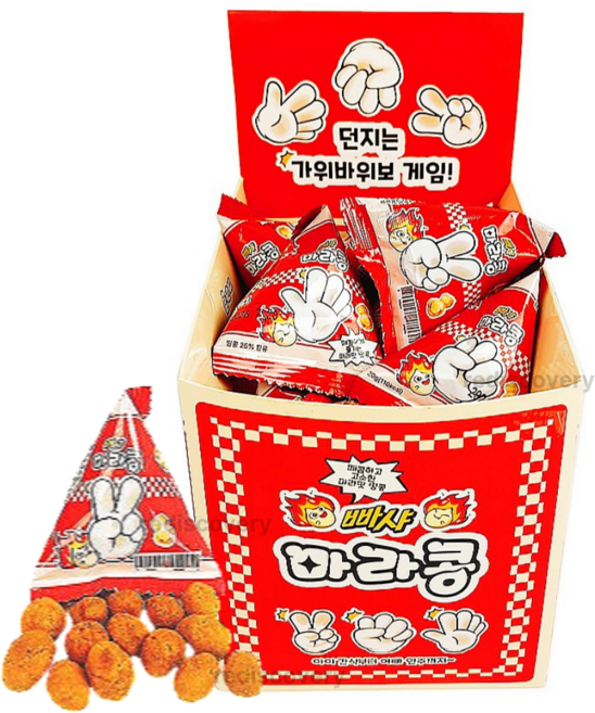 빠샤 마라콩 땅콩 간식 맥주안주 가위바위보 게임, 480g, 3개