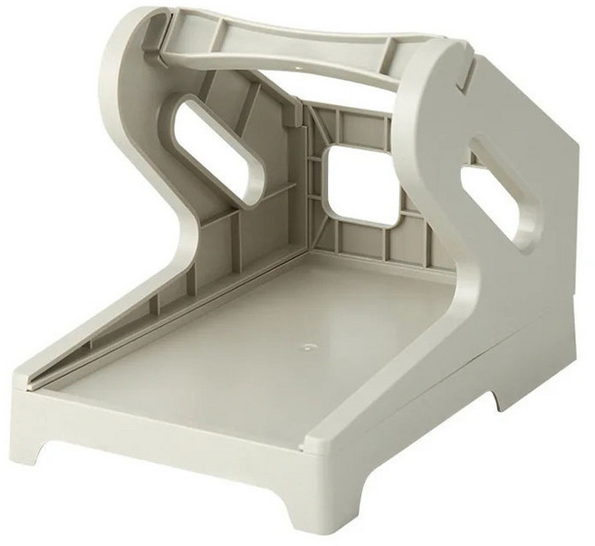 BenF Home 송장 라벨지 거치대 송장 영수증 홀더 서류 정리 스탠드 데스크 정리용 보관대, 1개, 베이지