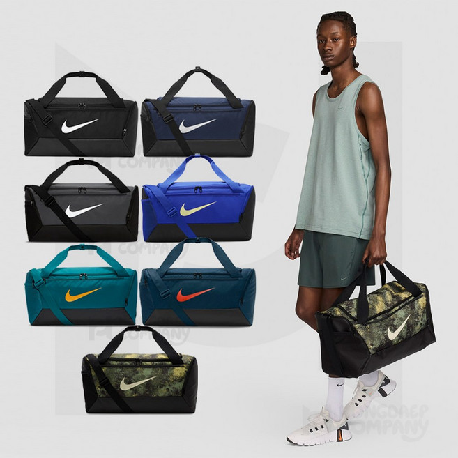 나이키 보스턴백 골프화 포켓가방 여행크로스백 스포츠더플백, 단일 사이즈, 블랙 (010)