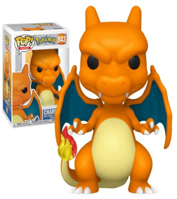 펀코 포켓몬 리자몽 한국판 정품 843 펀코팝 포켓몬 리자몽, 1개