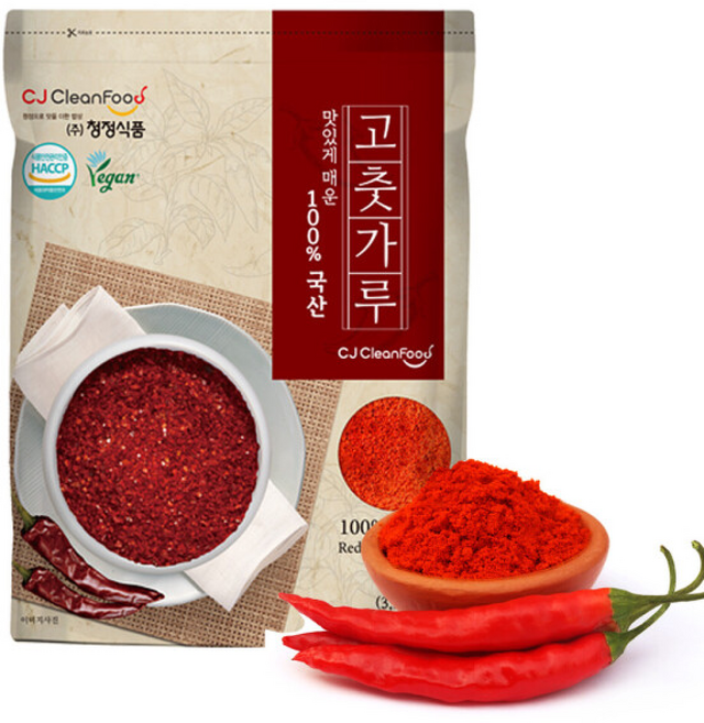HACCP 국산 태양초 햇고춧가루 고운가루 25년 CJA001-7, 1개, 1kg
