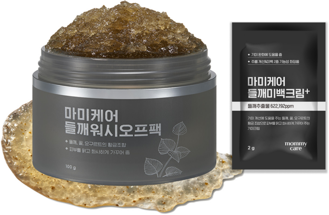 마미케어 워시오프 기미 들깨 맑음팩 진정 쿨링 홈쇼핑 방송상품 + 들깨크림 증정, 1개, 1개입