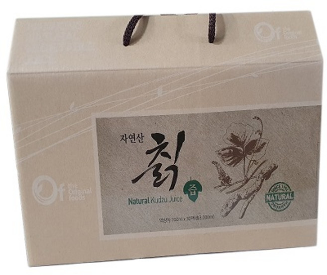 자연산 야생칡즙 100ml x 30포 국내산 칡즙원액 40대 여성 갱년기, 3개, 3L