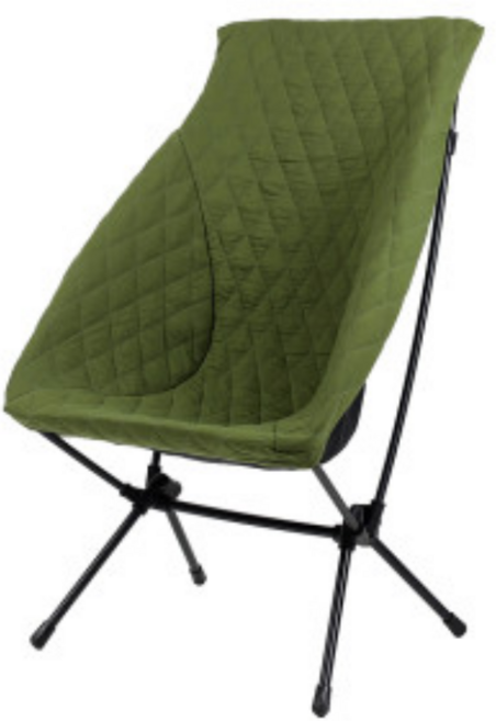 하이드 CVT2 그란데 L 체어 코튼 워머 몬테라 의자 커버, 1개, 카키