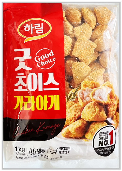 하림 가라아게, 1kg, 3개