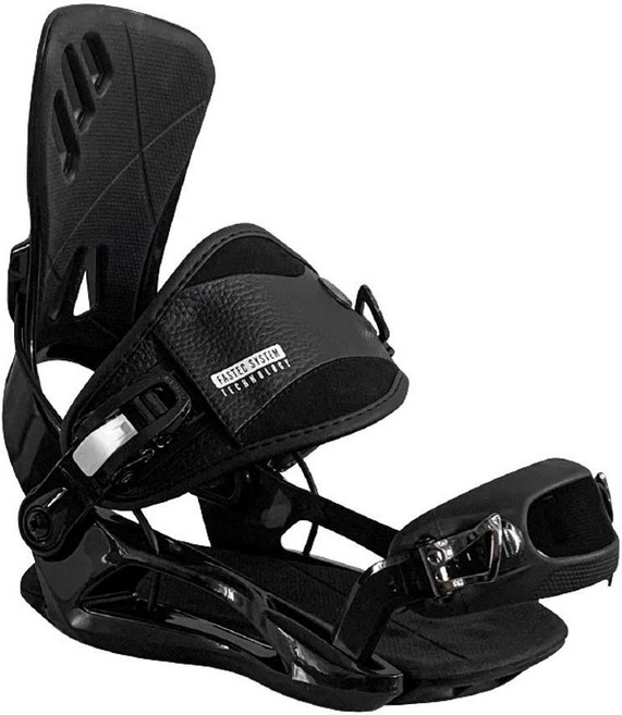 스노보드용 테러 바인딩 착용 충격 흡수 백플레이트 숙련된 라이더를 위해 설계됨, 1개, 1. 검정색 / A. S(for 36-38 shoes)