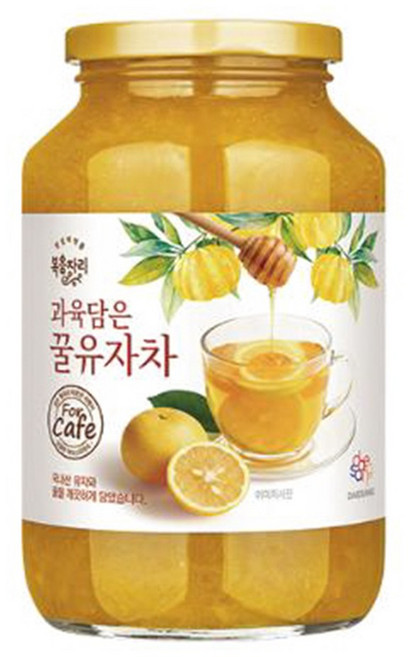 복음자리 과육담은 꿀유자차, 1kg, 1개입, 48개