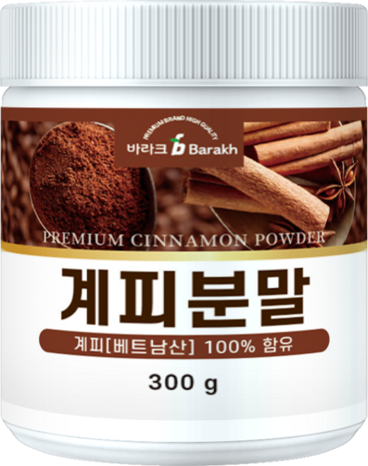 바라크 건강분말 계피분말(캔) 300g, 1개