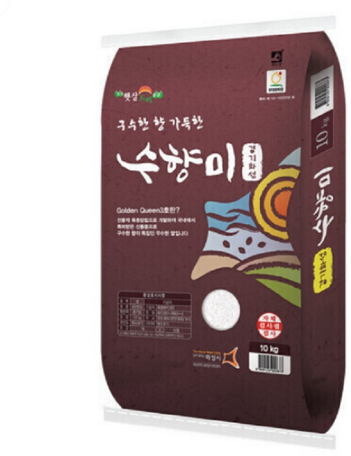 이쌀이다 구수한 누룽지향 수향미 10kg 1개 1번