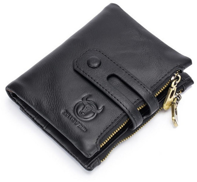 頭層真牛皮錢包