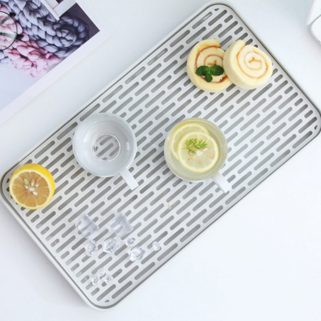 다커버 물빠짐트레이 미니 식기건조대