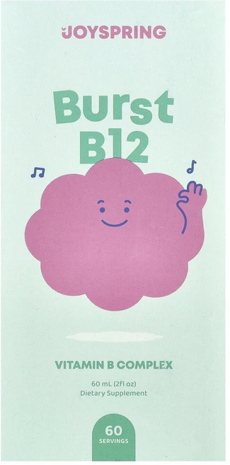 JoySpring 버스트 B12 60ml(2fl oz), 1개, 60ml - 쿠팡