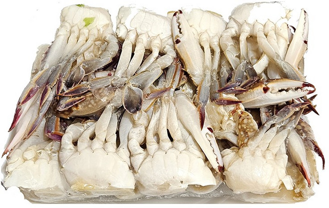 삼둥이수산 절단꽃게 5.4kg (450g x12개입) 벌크 손질꽃게 업소용 S M L 2L 3L, 12개