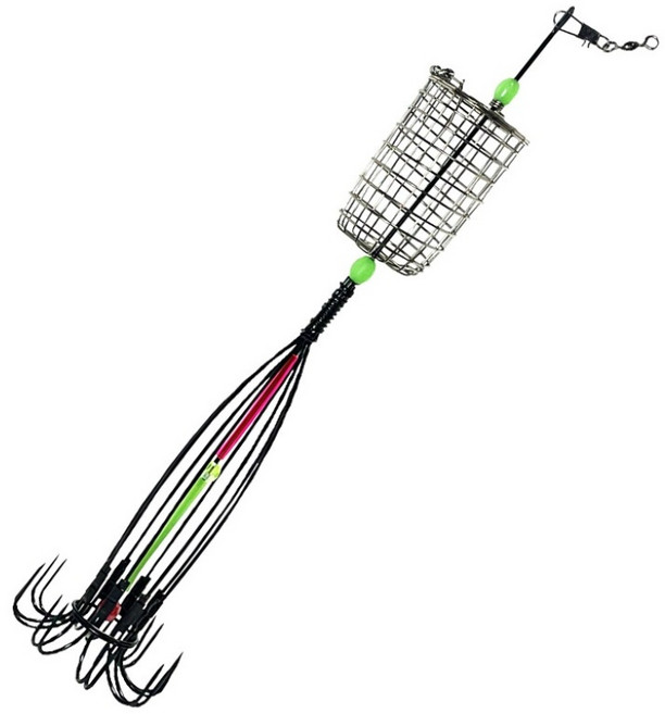 씨케이 / 카고 쥐치 훌치기 바늘 / 360도 16개 바늘 / 쥐고기 / 학공치 / 자리돔 / 놀래기 / 땡기면 싹슬이 / 날카롭고 탄력 있은 바늘, 1개