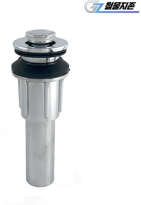 국산 대산 자동팝업 세면대배수관 세면기 배수구 트랩 부속품 팝업 폼업 교체 배관, 1개