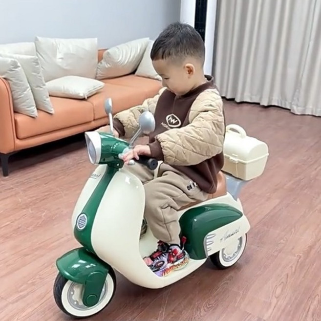 아마니 유아전동오토바이 유아스쿠터 국내인증, 핑크, 1개