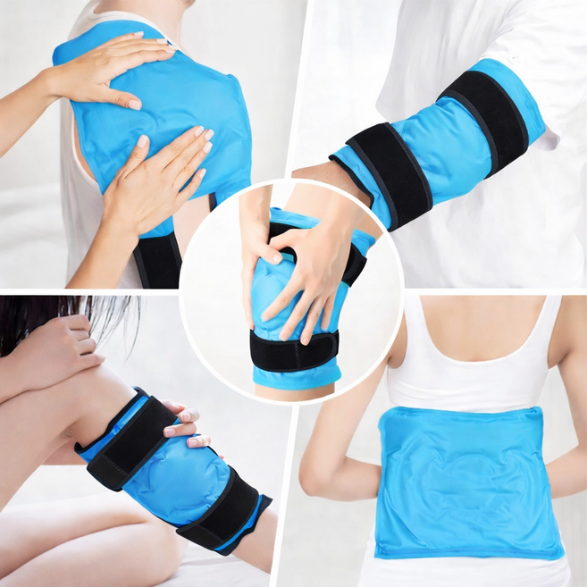 다온미 착붙찜질 아이스 무릎 냉온찜질팩 아이스팩, 1개