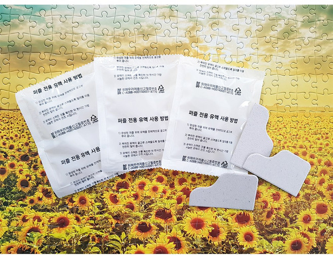 직소퍼즐 퍼즐유액 30ml 1000피스 500조각 전용 풀 유광 인체무해 KC인증, 1개, 1피스