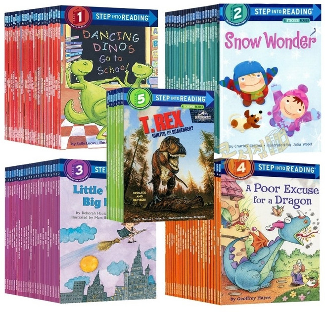 [콕서점] 스텝인투리딩 Step Into Reading 1 2 3 4 5 단계 세트 영어원서 음원제공, 스텝인투리딩 3단계 (30권 세트), 3단계 30권