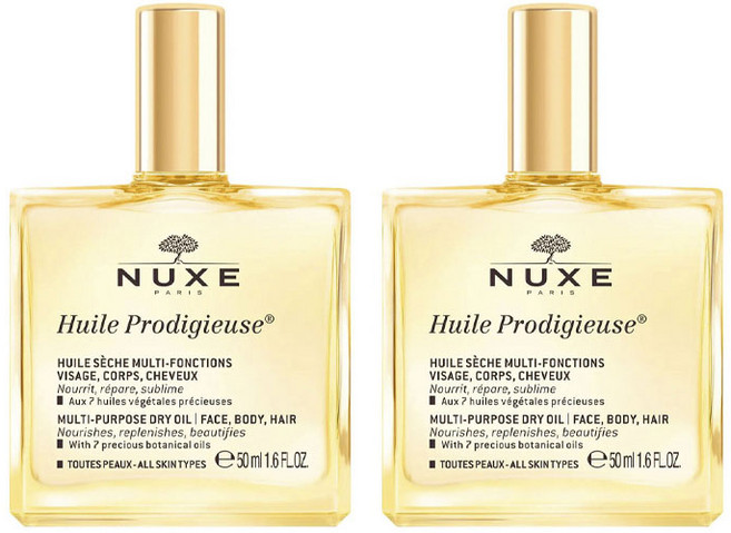 눅스 휘일 프로디쥬 멀티-펄포즈 드라이 오일, 2개, 50ml