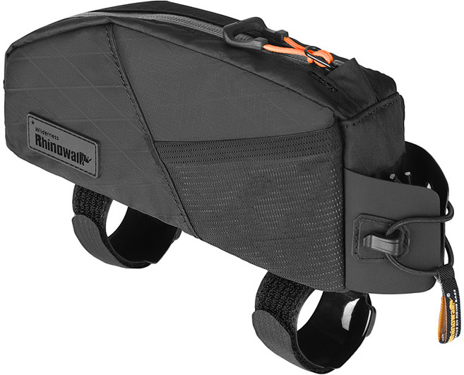 라이노워크 자전거 탑튜브 가방 1.2L 방수 프레임백 BHD0014, 1개, 블랙