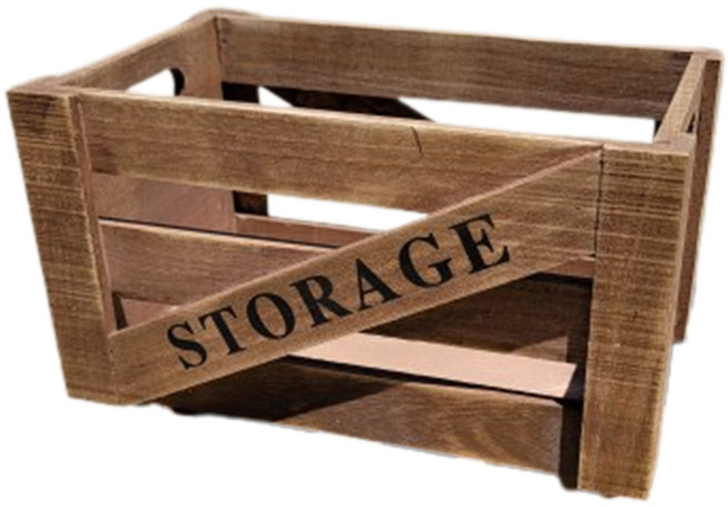 [해피인어스] 스토리지 우드박스 나무상자, 04 특대 사이즈, 1박스