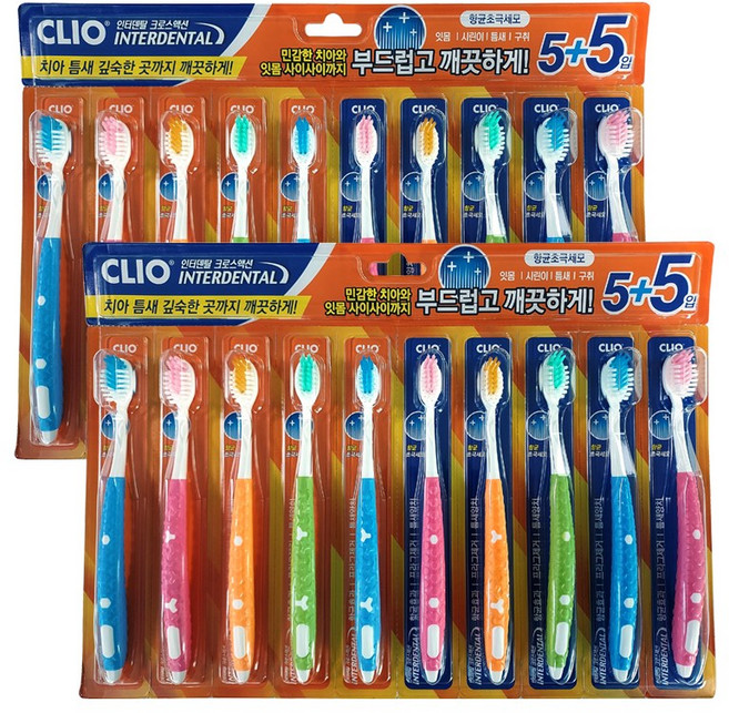 크리오 인터덴탈 크로스식모 항균초극세모, 2개